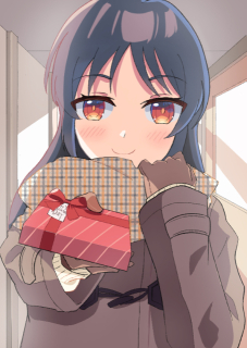 後輩からのチョコ