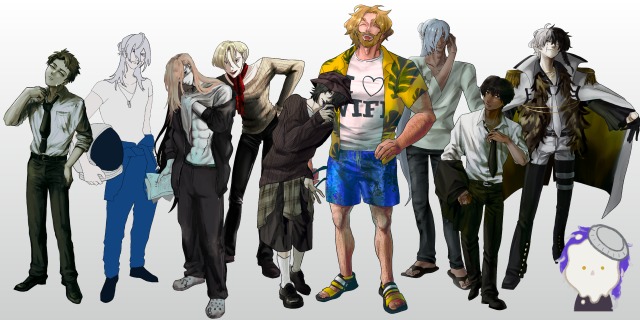 立ち絵ディスプレイ/無償企画で納品した立ち絵