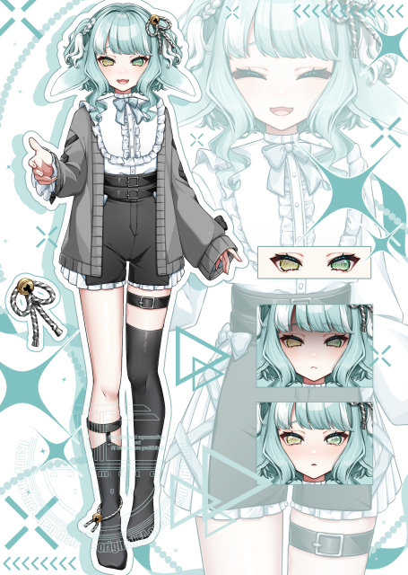 IRIAMライバー立ち絵