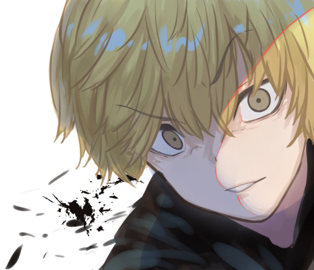 男の子厚塗りイラスト