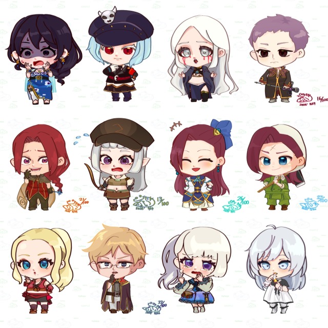 デフォルメ作例