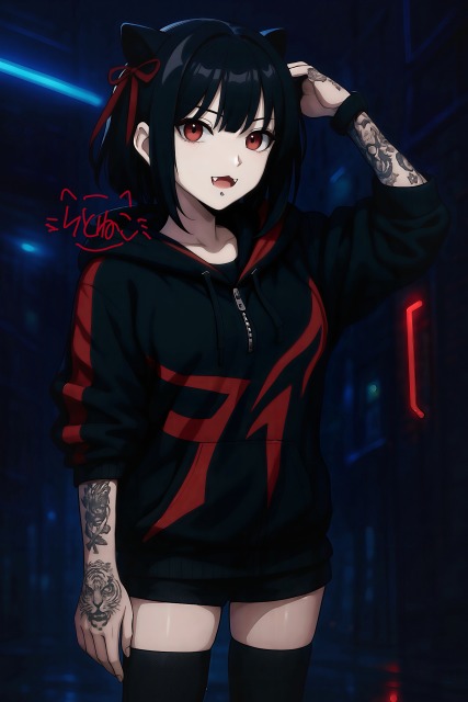 一枚絵 サンプル りとねこ