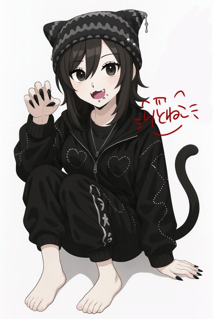 一枚絵 サンプル りとねこ