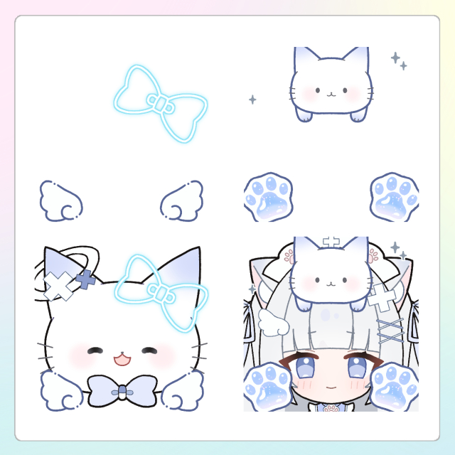 ねこ様　Twitchバッジフレア