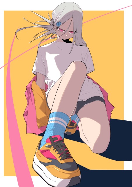 スニーカー少女