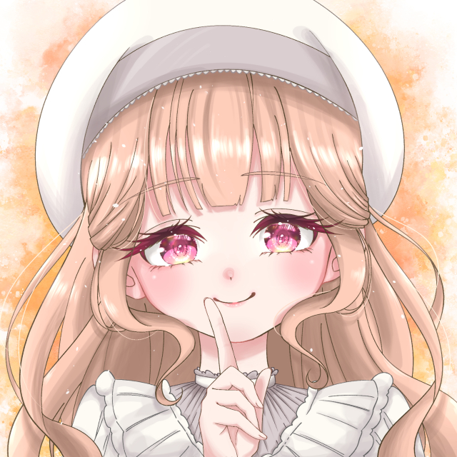 趣味で描いた女の子