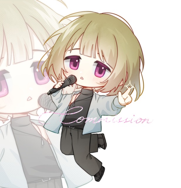 歌い手さんのミニキャラ制作