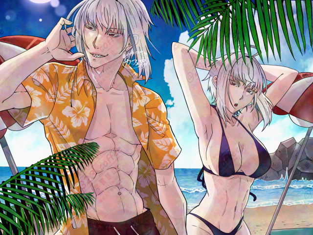 成人男性＆成人女性 サンプル