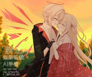 カップリングイラスト