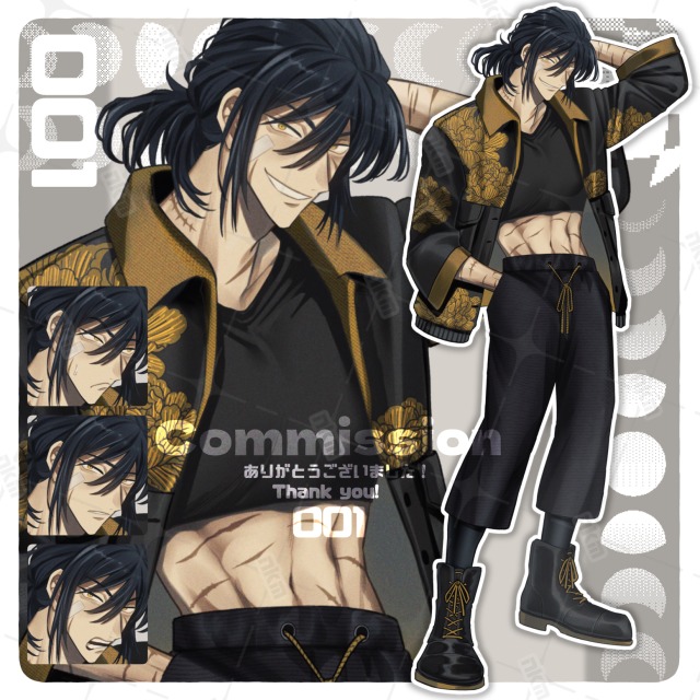 立ち絵サンプル（コミッション作品）