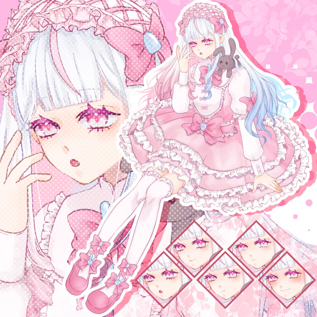 女の子立ち絵サンプル