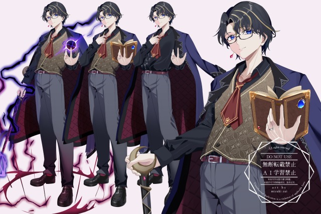 担当Vtuber　能美にこ様　キービジュアル