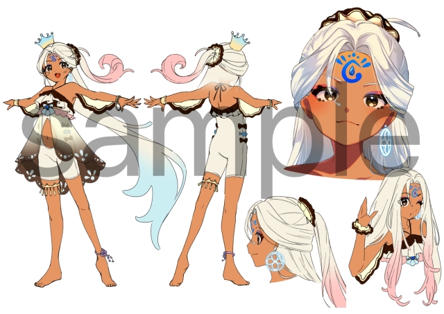 キャラクター設定画