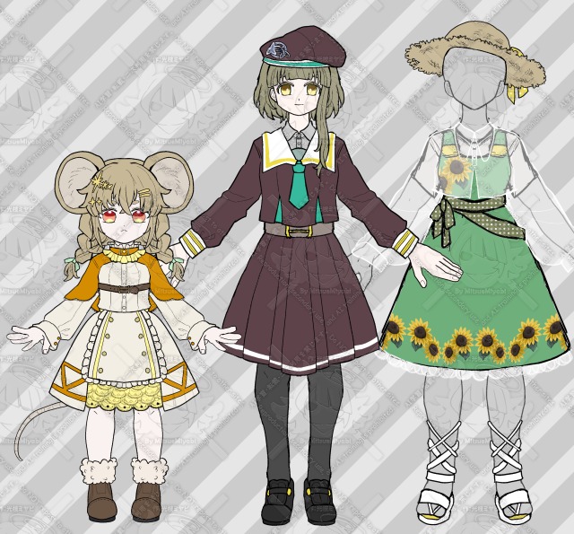 衣装デザインサンプル