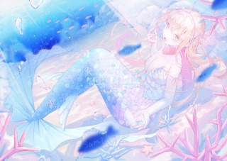 背景付き一枚絵