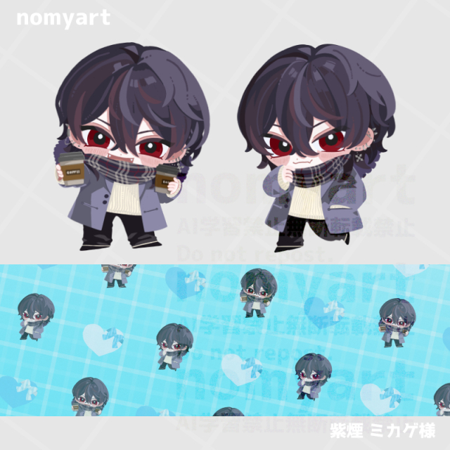 【仕事絵】ミニキャラ・パターン