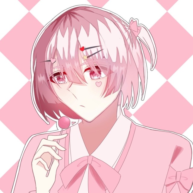 飴を持っている男の子