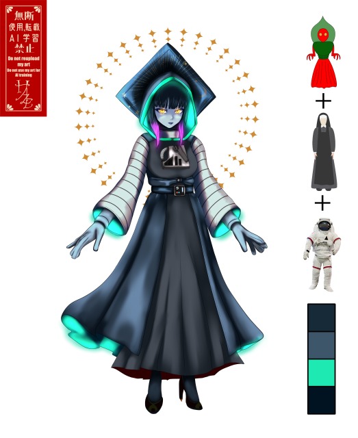 オリジナルキャラクターコンセプトアート