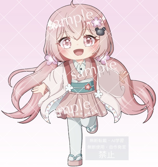 お仕事実績(ポーズ差分)