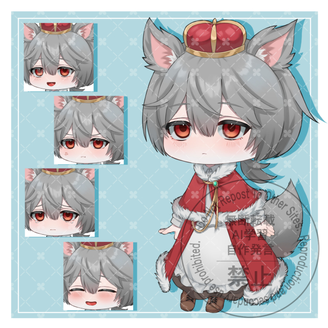 デフォルメ立ち絵ご依頼イラスト