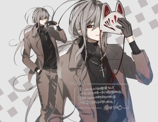 全身立ち絵＋小物/華美な装飾