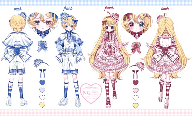 衣装デザイン 立ち絵