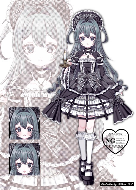 IRIAM 配信用立ち絵