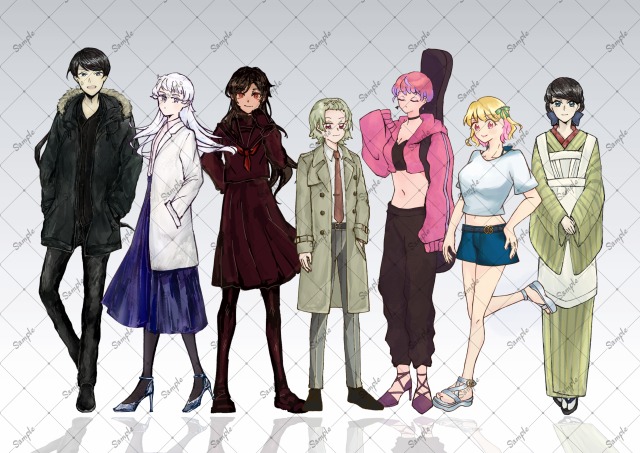 立ち絵サンプル