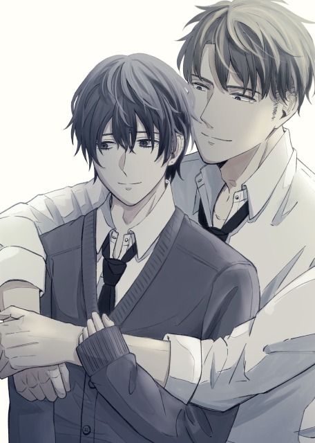 BL要素のあるイラストの参考画像（カラー/モノクロ