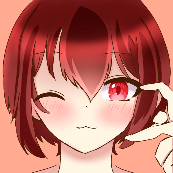 オリキャライラスト　アイコン用