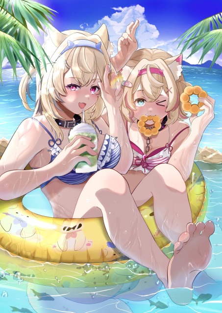 海水浴　女の子