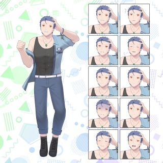 TRPG立ち絵イラストサンプル