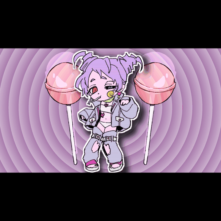 個人制作動画のワンシーン