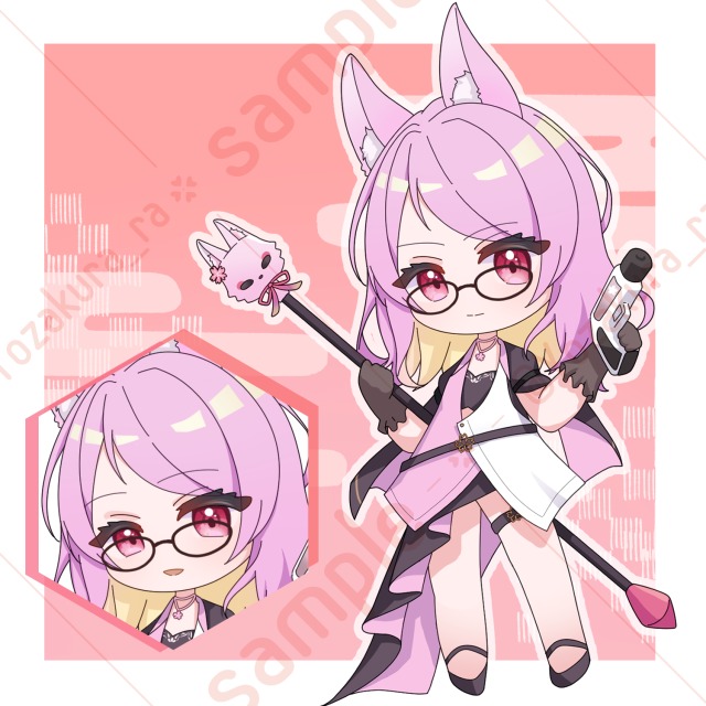 桜乃えだ 様 デフォルメイラスト