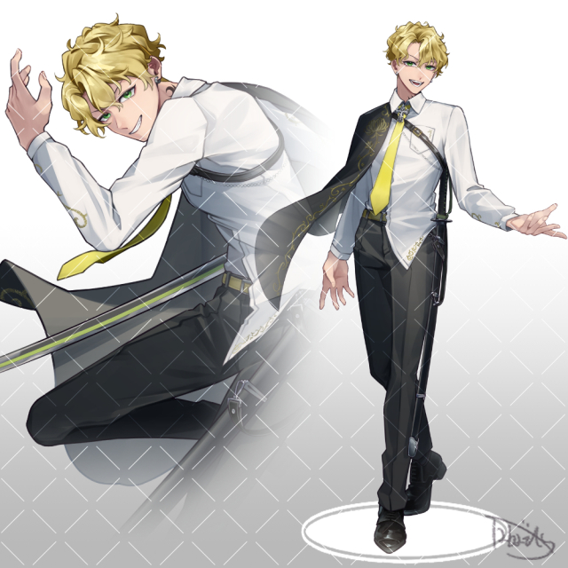 全身立ち絵サンプル