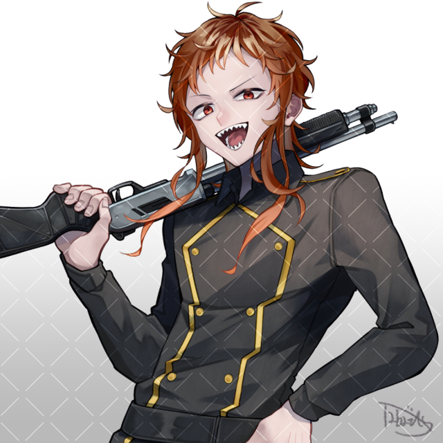 上半身立ち絵サンプル