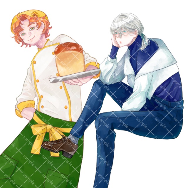 立ち絵/厚塗りサンプル