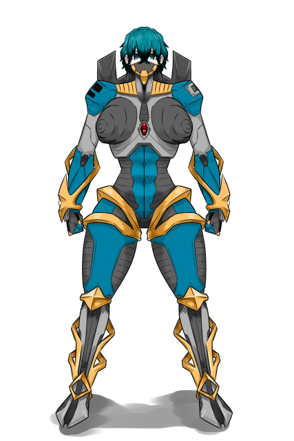 戦うムチムチ女の子