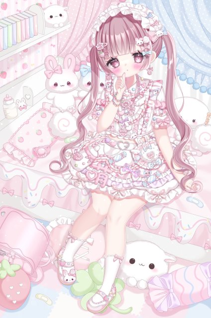 兎萌さき様 生誕イラスト