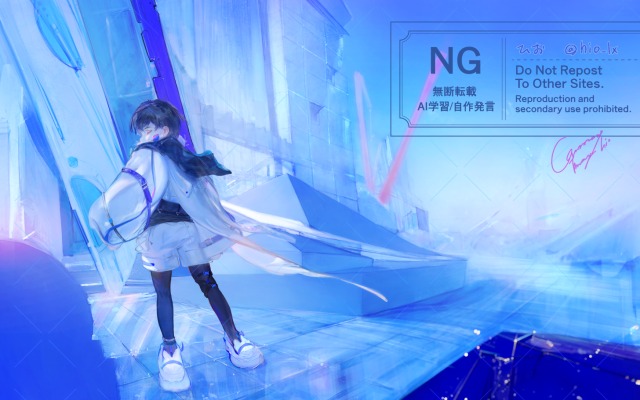 The Blue of Tranquility：Commission