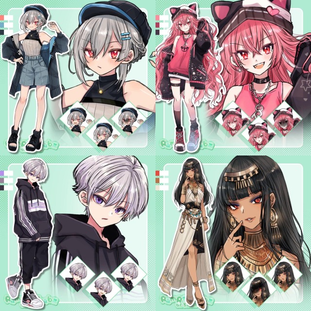 立ち絵　サンプル