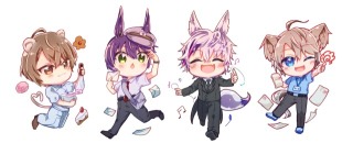 ケモ耳SDイラスト