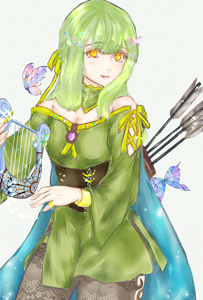 立ち絵（ウエストまで）サンプル