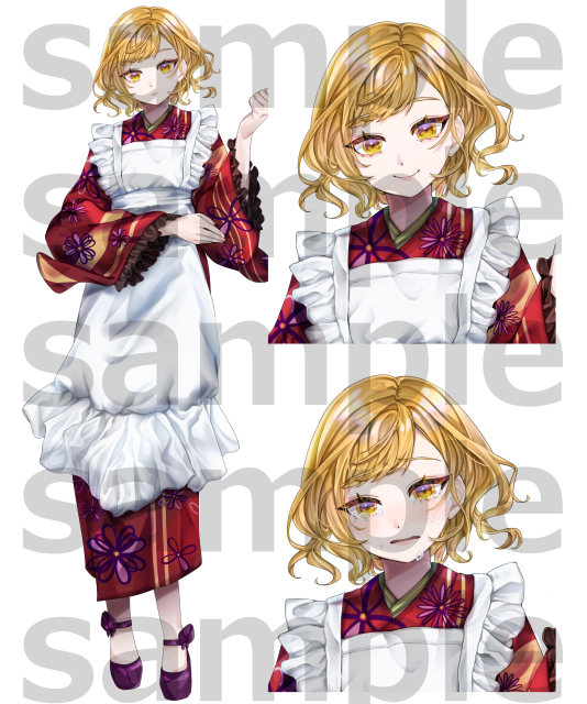 TRPG立ち絵のご依頼（厚塗り・表情差分あり）