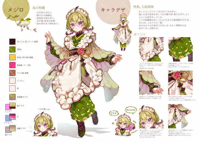 キャラクターデザイン