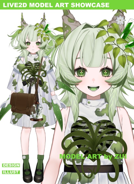 Vtuberモデルイラスト