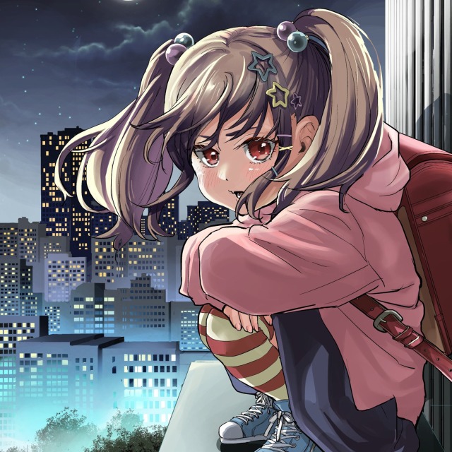 夜の女子小学生