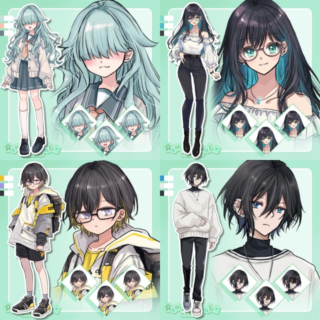 立ち絵　サンプル