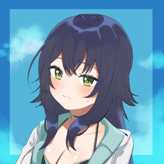 セミブルー 手毬