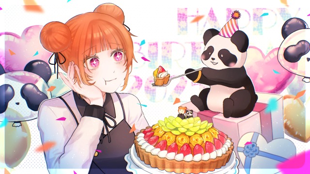 【１枚絵】お誕生日イラスト